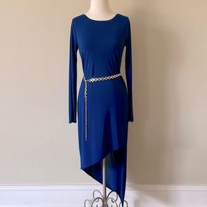 DKNY lightweight asymmetrical shift dress